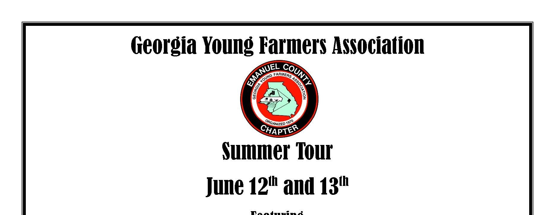 Georgia Young Farmer Summer Tour